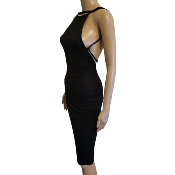 Sexy Black Dress by PrettyLittleThing (size 2) - Picture 3 of 8
